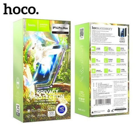 Hoco G11 Full screen HD privacy tempered glass 25 PCS