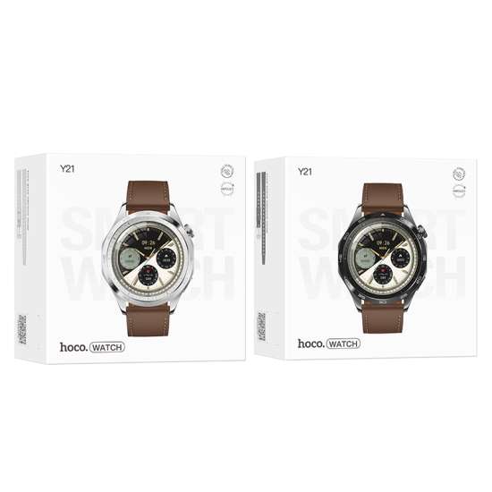 Watch - Hoco Y21 Smart Watch Amoled - Bluetooth Call function – xtreme ...