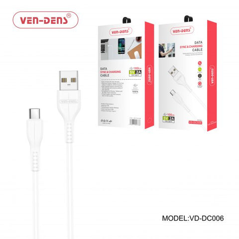Vendens Dcd02 10w USB to Type-C 1m