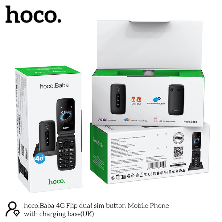 Hoco BABA 4G Flip Phone
