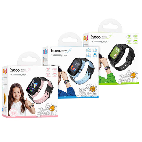 Hoco Y104 4G Kids Camera Smart Watch