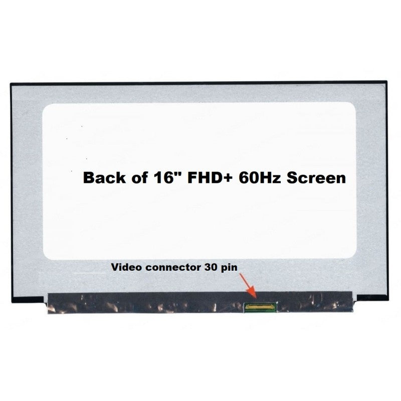 16" 30 pin Laptop screen