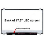 Laptop screen 17.3" 30 pin Slim FHD with frame