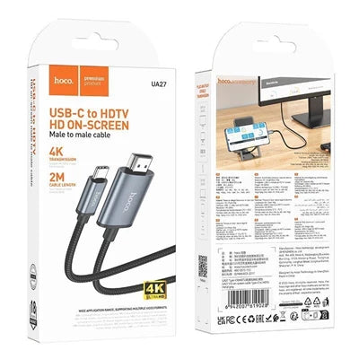 HOCO UA27 Lightning to Hdmi 4k Cable