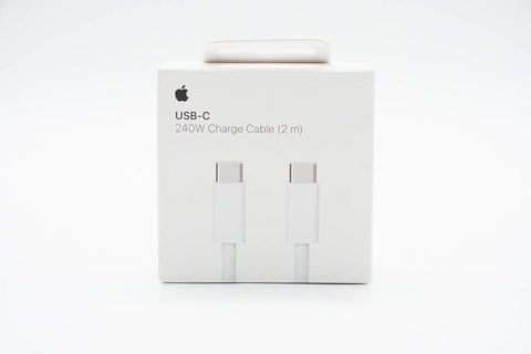 Apple USB-C to C 240W 2m  Cable White for iPhone 15