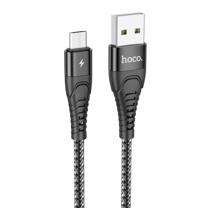 Hoco DU47 Micro Usb Charging data cable Braided 1m