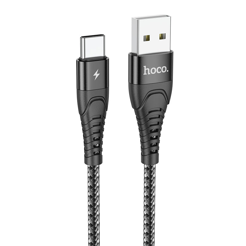 Hoco DU47 Type C Charging data cable Braided 1m