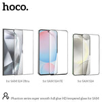 Hoco Phantom Super smooth full glue HD tempered glass for Samsung S24 Plus - S25 Plus