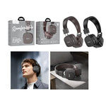 Hoco W56 Earl Leather Texture Foldable BT Headphones