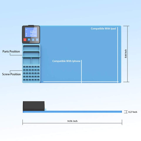 Cpb Repair Heat Plate Cp320 Mobile Phone Repair Tool