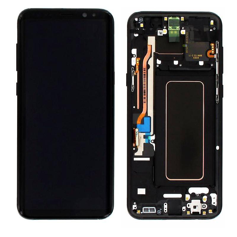 Samsung S8 Plus Lcd Screen Black With Frame