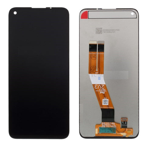 Samsung A12 A125F Lcd Screen Black Service Pack Without Frame