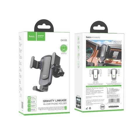 Hoco CA103 Gravity Linkage Multy Adjust In-Car Phone Holder