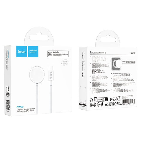 Hoco CW59 Type-C iWatch ＆ Samsung Watch Wireless Charger