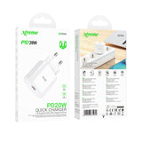 Xtreme C94A Wall charger Metro PD 20W Type C Plug EU Version