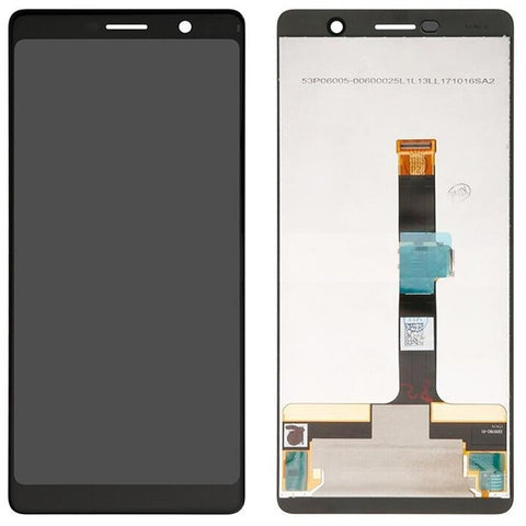 Nokia 7 Plus Ta-1055 Ta-1046 Ta-1062 Lcd Screen Digitizer Assembly -Black