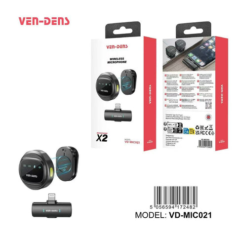 Vendens Mic021 X2 Microphone Receiver For Lightning