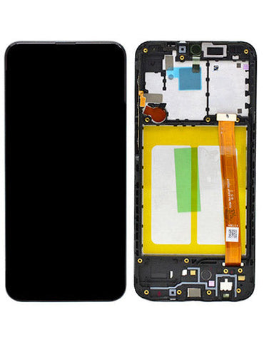 Samsung A20E A202 LCD Screen with Frame Service Pack