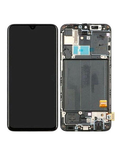 Samsung A41 A415F Lcd Screen With Frame Service Pack