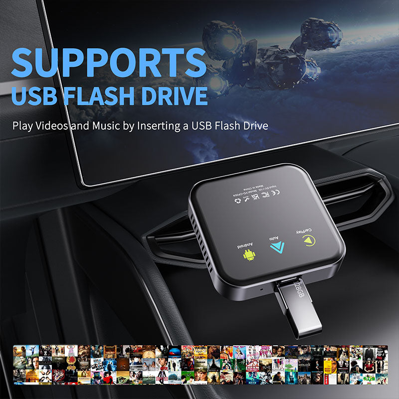 Vendens Cp004 Wireless CarPlay Adapter Android 2G+32G Magic Box
