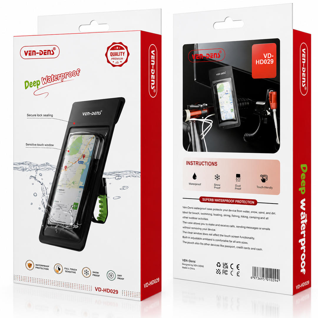 Ven Dens HD029 Waterproof Handle Bar Phone Holder
