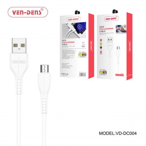 Vendens Dcd01 USB to Micro Charging Cable 2A 1m