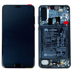 Huawei P20 Pro Lcd Screen Black With Frame And Battery Service Pack