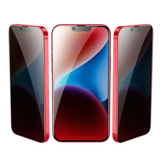 Hoco G15 Premium Privacy Tempered glass for iPhone Box of 10 Pcs