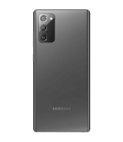Samsung Note 20- Note  Battery Glass With Camera Lens Black Color