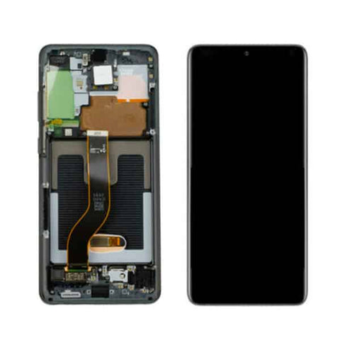 Samsung S20 G980 -S20 4G- 5G G981 Lcd Screen Service Pack Black