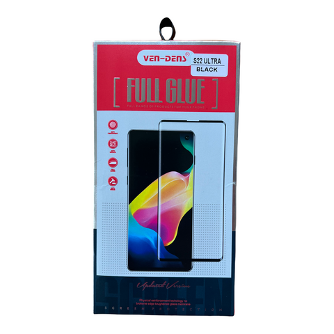 Full Glue Curved Tempered Glass Retail Pack