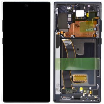 Samsung Note 10 Lite Lcd Screen Black Service Pack