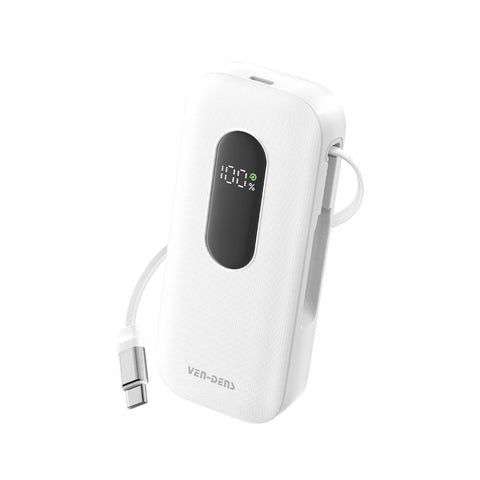 Vendens Pb051 10000Mah 22.5w fast charging power bank Type-C cable