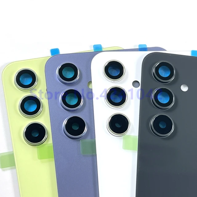 Samsung A15 back glass with camera lens and adhesive