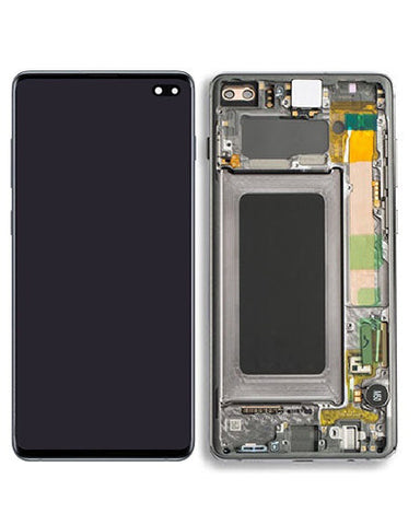 Samsung S10 Plus G975F Lcd Screen Silver Service Pack