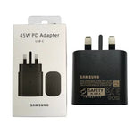 SAMSUNG SUPER FAST 45w USB C TO C Charger Adaptor