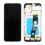 Samsung A02S - A025G Lcd Screen Service Pack With Frame Eu Version