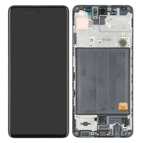Samsung A51 Lcd Screen Service Pack With Frame