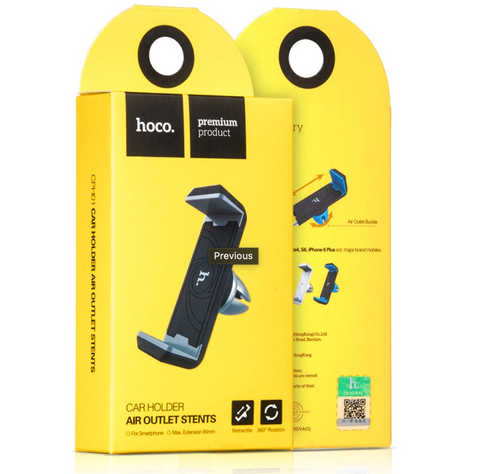 Hoco CPH01 Magneti Airvent car holder