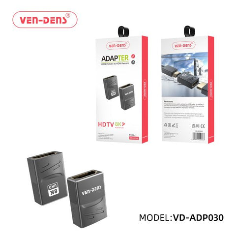 Vendens Adp030 8K 60HZ HDMI female to HDMI female adapter