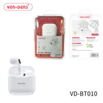 Ven Dens Tws HD Sound Wireless Bluetooth Earbuds With Charging Case VD-BT010