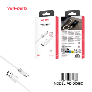 Vendens Dc08c Type C data cable non slip