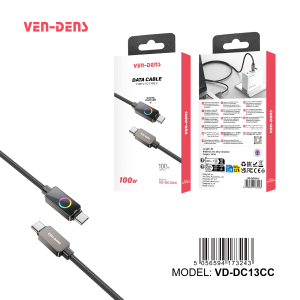 Vendens DC13CC 100w Tyoe c-c data cable