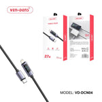 Vendens Dcn04 27W USB C To Lightning Pd Charging Cable