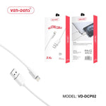 Vendens Dcp02 USB A To Lightning Charging Cable