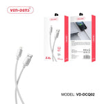 Vendens Dcq02 USB A To Lightning Charging Cable
