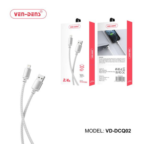 Vendens Dcq02 USB A To Lightning Charging Cable