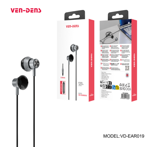 Vendens Ear019 Earphone With Mic Control