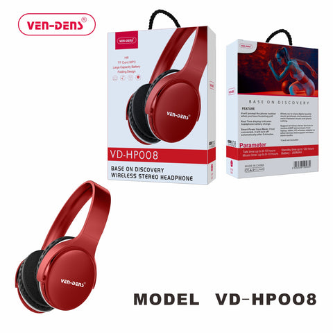 Ven Dens Wireless Stereo Headphone VD HP008