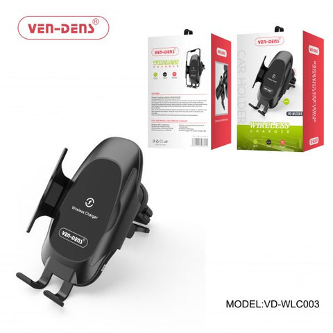Vendens Wlc003 Fast Wireless Charger Phone Holder 3 in 1 Phone Holder